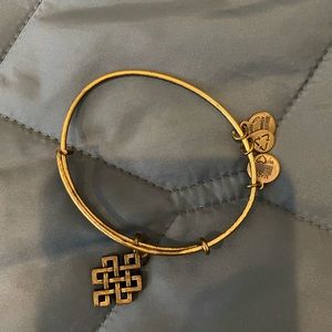 Gold Alex & Ani bracelet